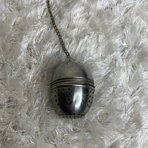 Vintage Tea Infuser Ball Mesh Loose Leaf Strainer Stainless Steel